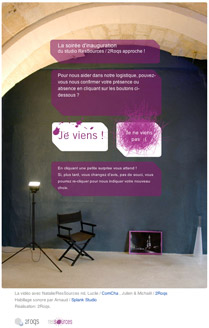 Interactive newsletter